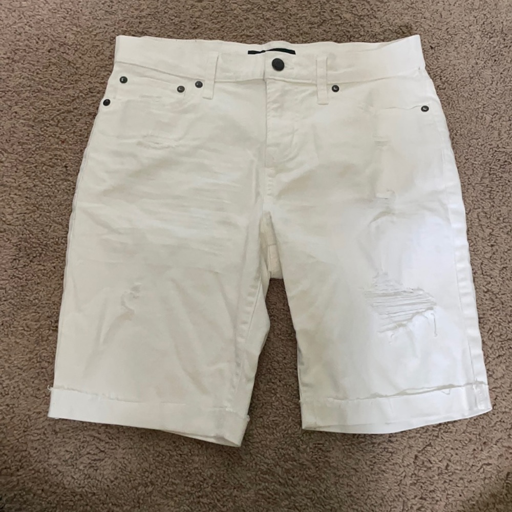 Aeropostale Ripped Jean Shorts
